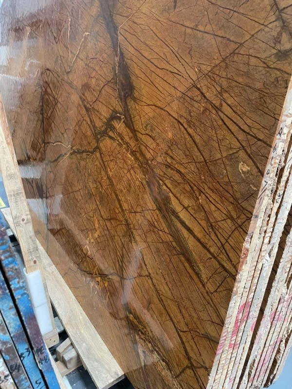 Tropic Brown Marble Rainforest Brown Marble Slabs Manufacturer